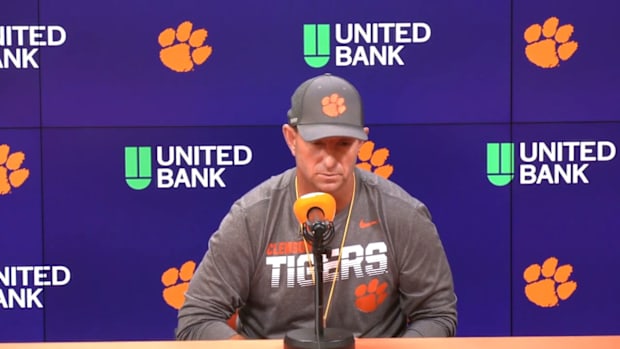 Dabo Swinney on sign stealing